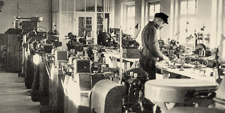 Rohwerke-Fertigung in Ganderkesee 1951.