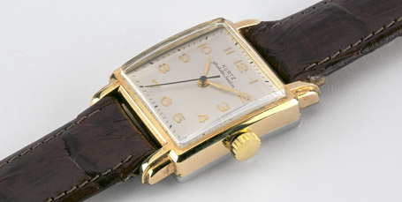 Uhr mit Werk Kal. 25, ca. 1957.